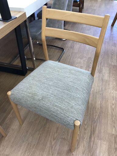 ★ジモティ割あり★ ニトリ ダイニングチェア ナチュラル クリーニング済み KJ8234