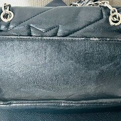 ショルダーバック　くま　ラメ　ビシュー　リボン　　【j254】の画像