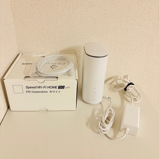 ZTE Speed Wi-Fi HOME 5G L11 ホワイト