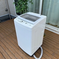 2021年製7.0キロ全自動洗濯機の画像