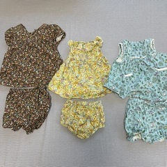 子ども服80センチセットアップ3点