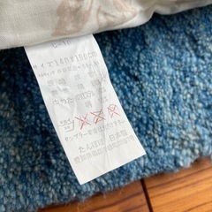 夏用　布団ベージュの画像