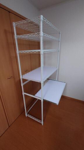 コンセント付きレンジ台 (おおはし) 大高の収納家具《食器棚、キッチン収納》の中古あげます・譲ります｜ジモティーで不用品の処分