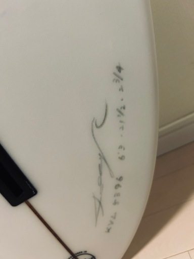 ミッドレングスサーフボード　6'3"
