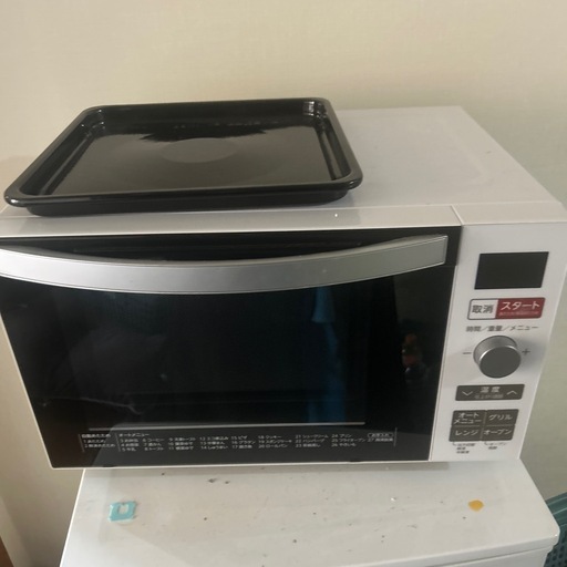 3か月間保証☆配達有り！12000円 東芝 オーブンレンジ 2021年製 角皿付 (リサイクルとうきち①) 花園町のキッチン家電《オーブンレンジ 》の中古あげます・譲ります｜ジモティーで不用品の処分