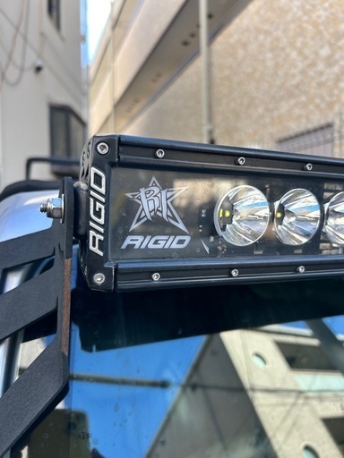 RIGID　LEDバーライト＆スポットライト　ハーネス＆ブラケット付き