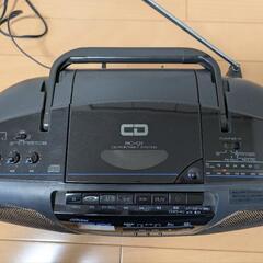 【ジャンク品】CDラジカセの画像