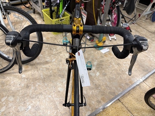 FUJI バラクーダ ロードバイク 黒×金 マウンテンバイク 自転車