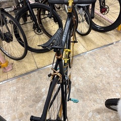 FUJI バラクーダ ロードバイク 黒×金 マウンテンバイク 自転車の画像