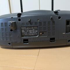 【ジャンク品】CDラジカセ(ダブルカセット)の画像