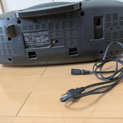 【ジャンク品】CDラジカセ(ダブルカセット)の画像