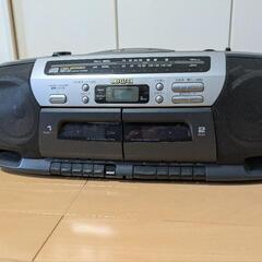 【ジャンク品】CDラジカセ(ダブルカセット)の画像