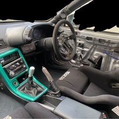 日産　スカイライン　R32 タイプM ドリ車　一時抹消GTRバンパーの画像
