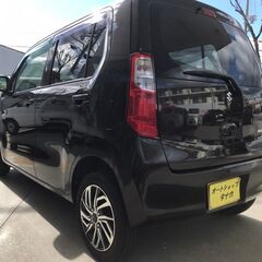 ワゴンRブラウン！ポータブルナビ、TV付！の画像