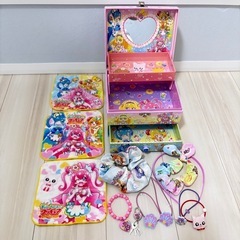 今月で締め切り　デリシャスパーティープリキュア　　おしゃれBOX  ヘアゴム　シュシュの画像