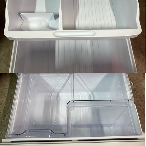 SHARP プラズマクラスター 幅60cmスリム 356L 冷蔵庫 両開き 2019年製 (七色生活)  金沢のキッチン家電《冷蔵庫》の中古あげます・譲ります｜ジモティーで不用品の処分