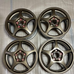 ホンダ　アクセス　純正　モデューロ　レイズ風塗装しました。１６イ...