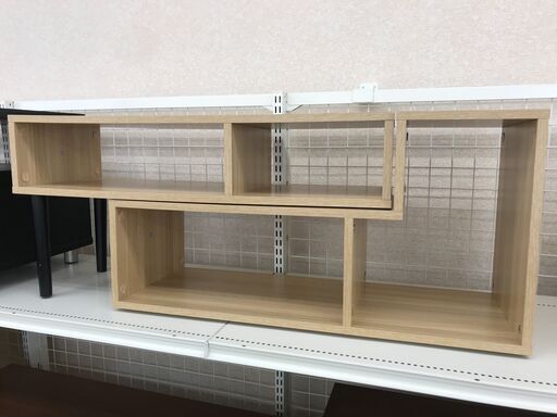 ★ジモティ割あり★  テレビ台 ナチュラル H41×W103×D30 クリーニング済み KJ8243
