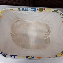2個セット【Pilier かわいい収納ケース アンファン アルファベット】 折畳み可能 帆布 収納ボックス おもちゃ箱 小物入れ ピリエ enfant 札幌 北20条店の画像