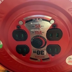ほぼ未使用品✨️ハタヤコードリール 30mの画像