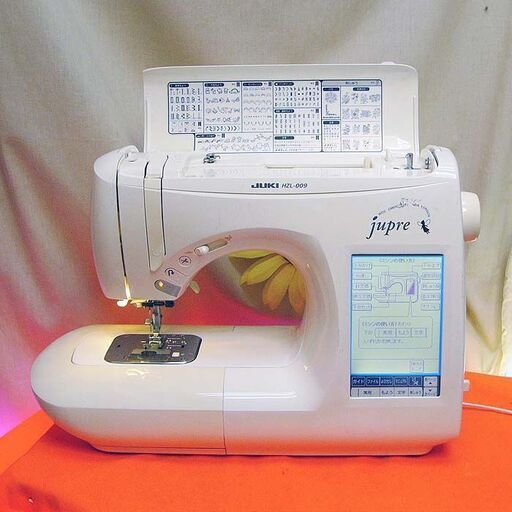 【◆JUKI 刺しゅう機セットjupre HZL-009S 】整備済み品_2 現品管理番号：s0210_001w