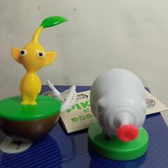 ピクミンキャラクター2体ゆらゆら黃ピクミンとブタドックリ新品の画像