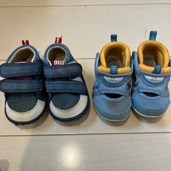 ニューバランス12cmベビーシューズ2足