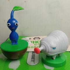 ピクミンキャラクター2体ゆらゆら青ピクミンとブタドックリ新品