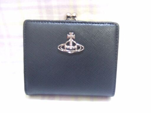 未使用品　Vivienne Westwood 二つ 折り財布 黒　843VW631