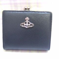未使用品　Vivienne Westwood 二つ 折り財布 黒...