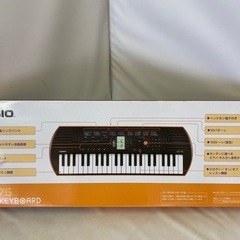 CASIO MINI KEYBOARD　SA-76の画像