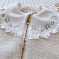 cottoli ポンチョ ケープ アウター バースデイ70.80サイズの画像