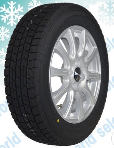 4本セット スタッドレスタイヤ グッドイヤー ICE NAVI 7 155/65R13 アルミホイールセット ウェッズ WEDS LAUFBAHN 13×4.00B +45 4穴 PCD100 新品