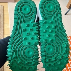 新品❗️格安❗️Off-White × Nike Air Force 1 Mid SP LTHR "Pine Green"オフホワイト × ナイキ エアフォース1 ミッド SP LTHR "パイングリーン"の画像