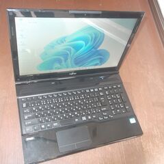 第64号　富士通ノートパソコン　バッテリー健在　高性能Core i7