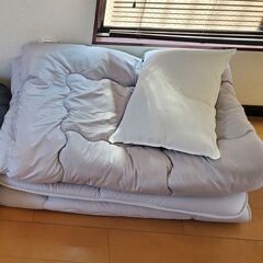 ニトリ　そのまま使える寝具２点セット　シングル　近場配達　可