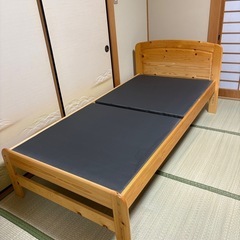 シングルベッド フレームの画像