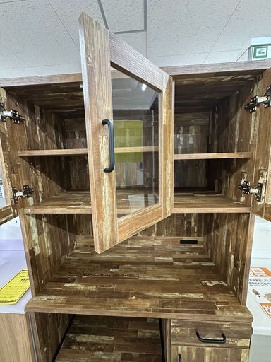 ジモティ来店特価!!】食器棚ブラウンJ-250240 (ジャングル滋賀草津店) 草津の収納家具《食器棚、キッチン収納》の中古あげます・譲ります｜ ジモティーで不用品の処分