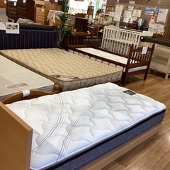 ライト付き 2杯収納 ベッド シングル 4色展開 最短配送 日時指定OK