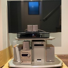 オンキョー 5.1ch ホームシアター＋ウーファーとソニーブラビ...