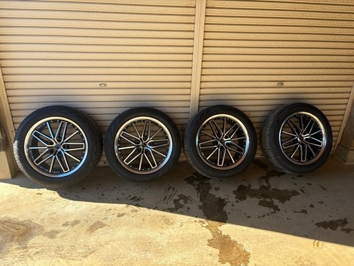 19インチ ホイール 4本セット　MONZA JAPAN 225/55r19