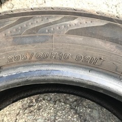 16インチ！205/60R16　１本　ヨコハマ　BluEarth-RV RV03 の画像