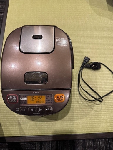 象印 炊飯器 NL-BT05 ブラウン