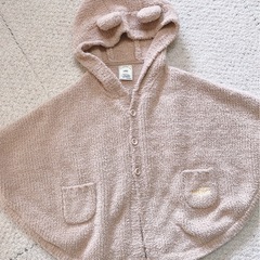 ジェラピケ　子ども用ポンチョ