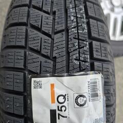 タ6 LEBEN 4.5J-14 100-4H +43 ヨコハマ ice GUARD iG60 スタッドレス 155/65R14 2023/2024年 軽自動車大体いけるの画像