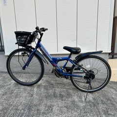 【商談中】ブリヂストン　EX465 24型　6段変速 ジュニア自転車の画像