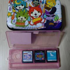 3DS入れポーチとソフト3枚