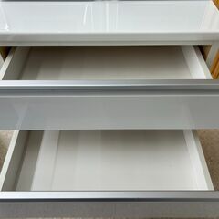 ☆ジモティ割あり☆ 食器棚 ホワイト H180×D30×W45 クリーニング済み TK4264 (リユースサカイつくば) 水海道の収納家具《食器棚 、キッチン収納》の中古あげます・譲ります｜ジモティーで不用品の処分