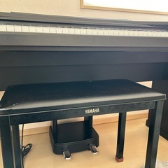【YAMAHA Clavinova】電子ピアノ 黒 ブラウンの画像