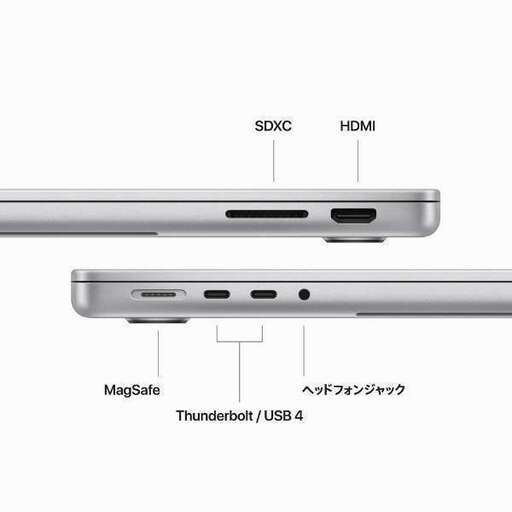 14インチMacBook Pro - シルバー
